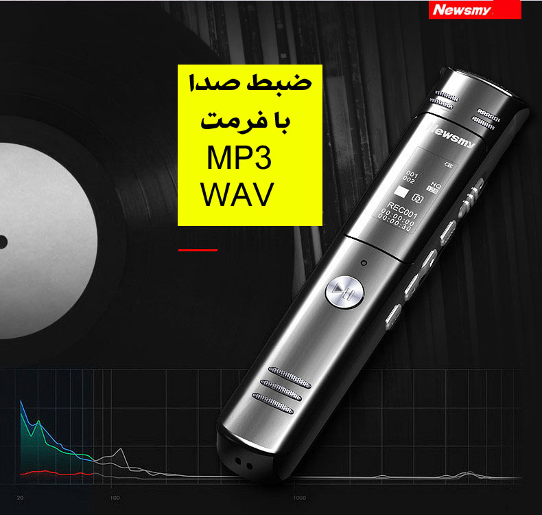 دستگاه ضبط صدا مدل Newsmy RV28